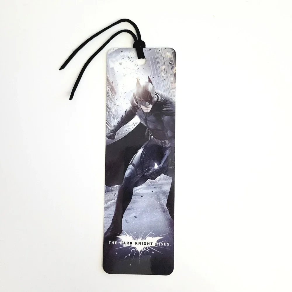 2012 Batman Dark Knight Rises Bookmark faux black leather Antioch Trends NBM5257
